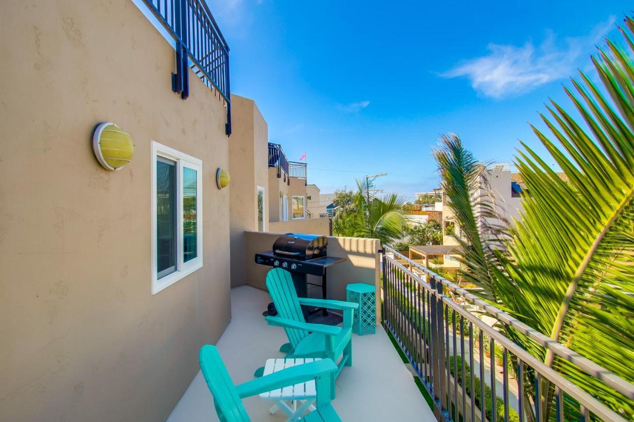 Stunning South Mission Home With Private Rooftop & Ocean Views! سان دييغو المظهر الخارجي الصورة